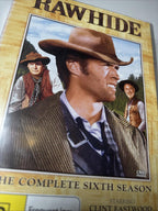 RAWHIDE The Complete Sixth (6) Season DVD Set Region 4 Clint Eastwood TV Series - Come Sell Nearly Anything