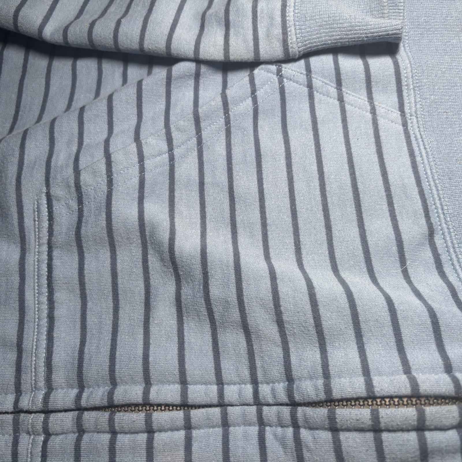 Guess Men's Striped Zip-Up Hoodie