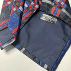 Men's Plaid Patterned Neck Tie Hand Made Donald Trump Design Business