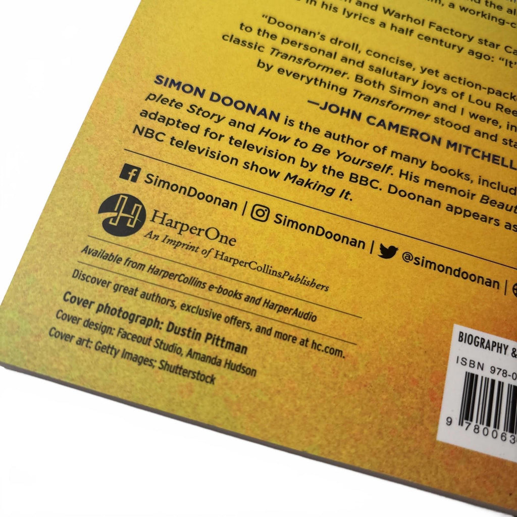 Transformer: A Story of Slitter, Glam Rock and Loving Lou Reed by Simon Doonan - Come Sell Nearly Anything