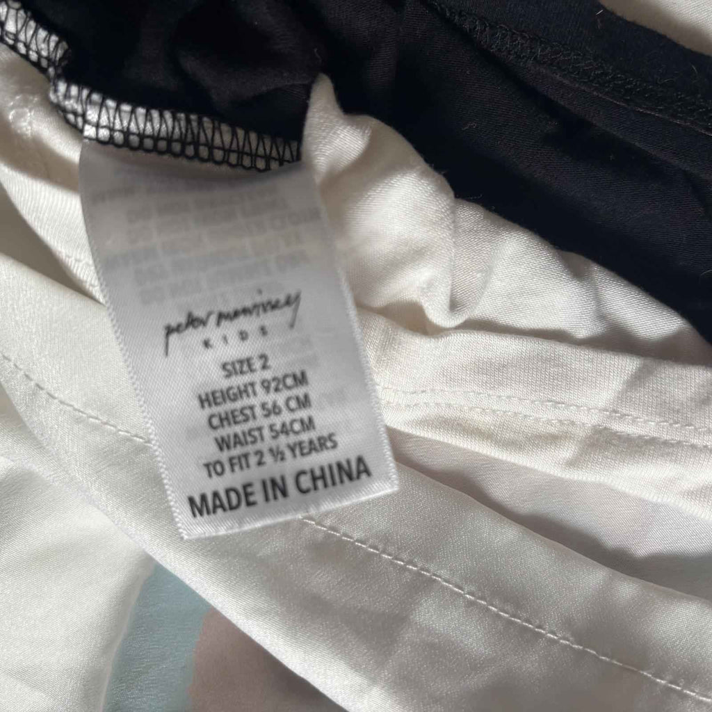 Peter Morrissey Kids Long Sleeve Top Size 2