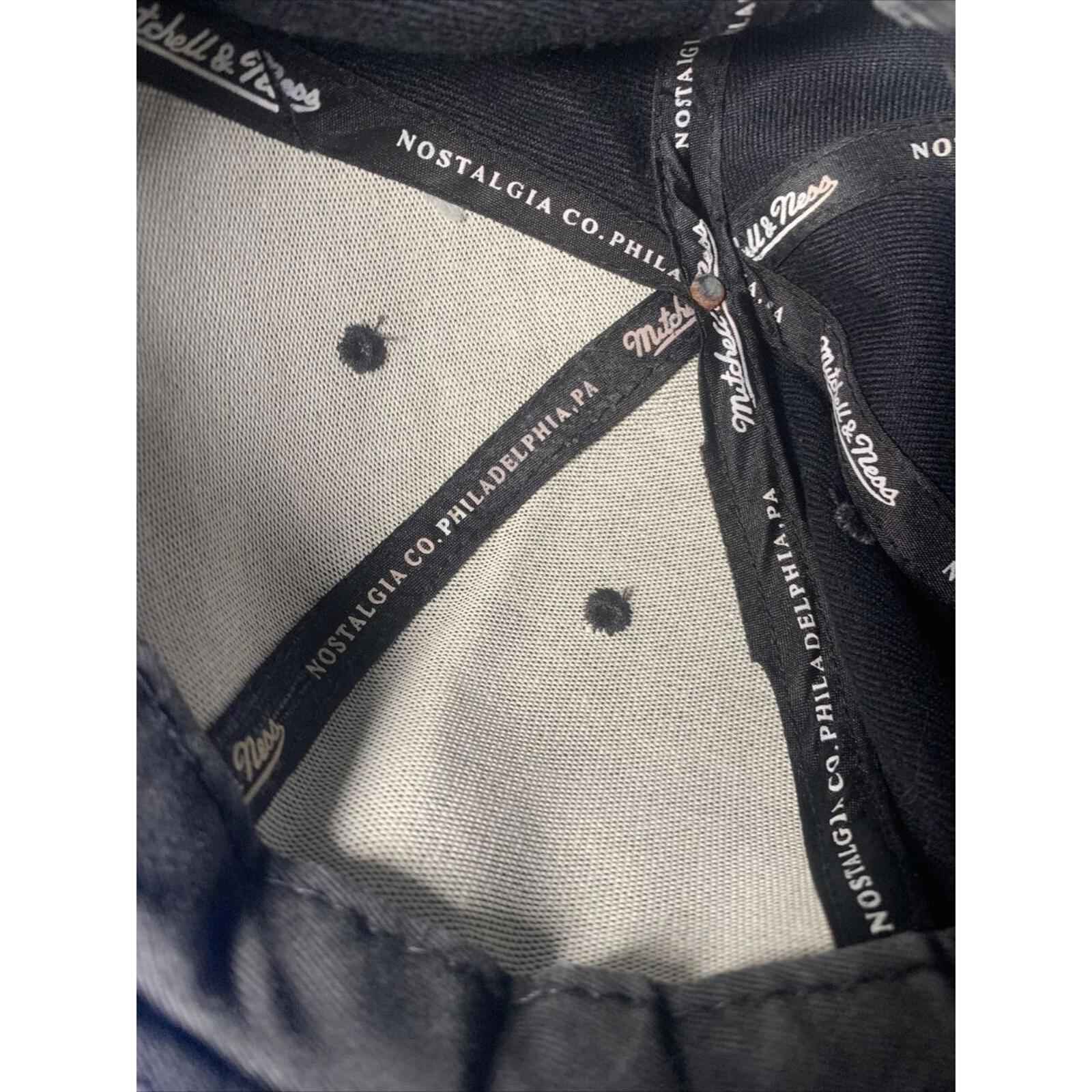 Orlando Magic Basketball Snapback Hat/Cap Black Vintage Mitchell & Ness VGC.