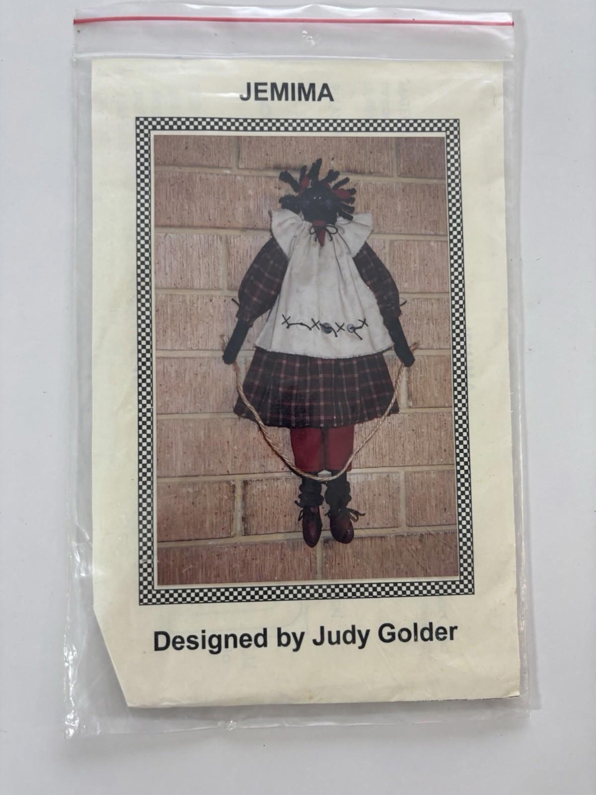 Jemimia by Judy Golder Patchwork Cottagecore Sew Craft Pattern - Come Sell Nearly Anything