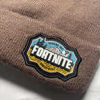Fortnite Beanie Hat Brown One Size 55cm Knit Winter Casual