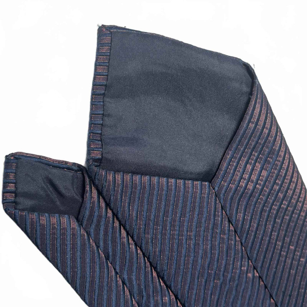 Fellini Men's Navy Blue Striped Tie