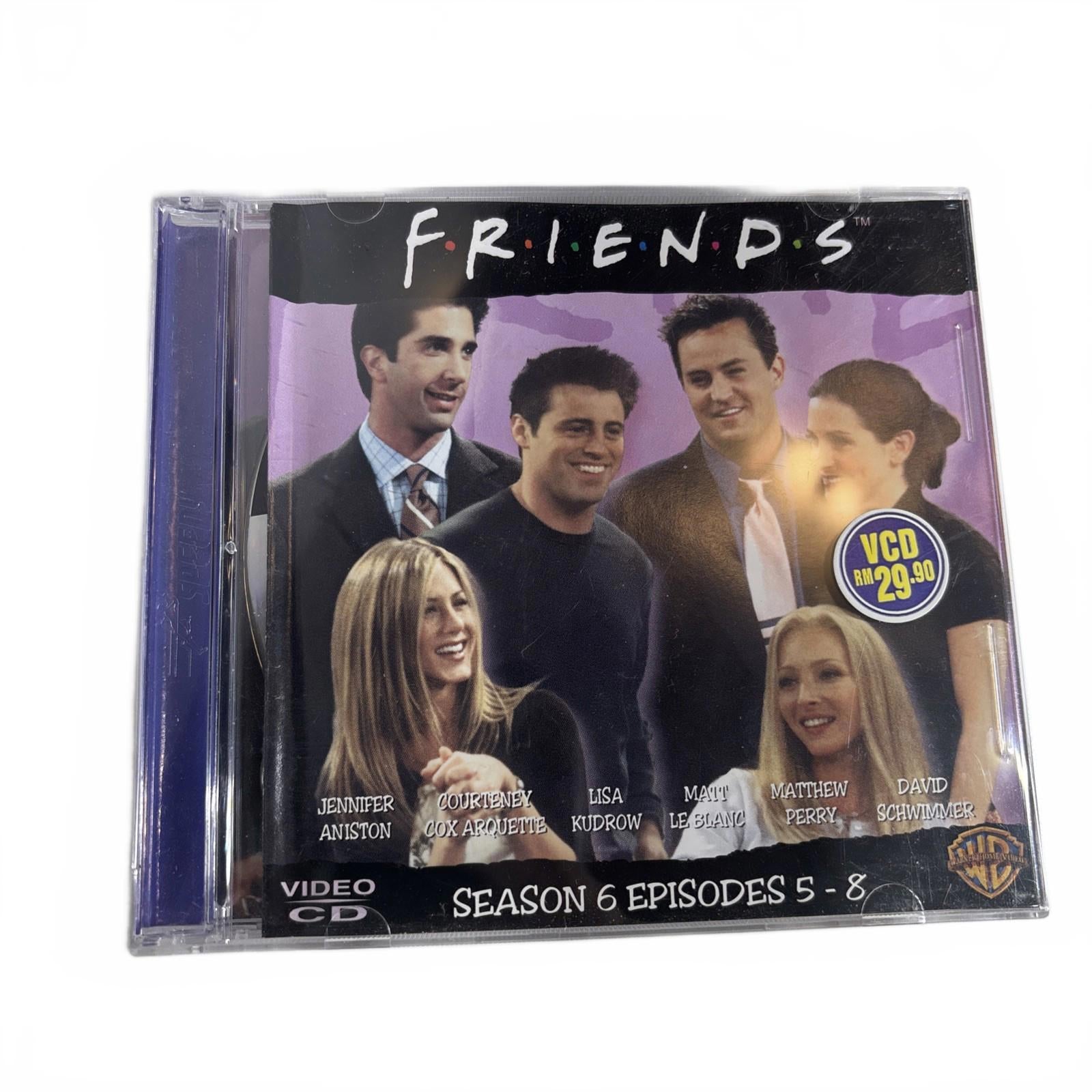 Mega Rare 2000 Friends Season 6 Episodes 5-8 Original Video CD VCD - Come Sell Nearly Anything