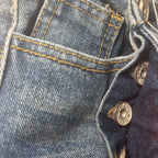 Distressed Denim Skirt Women's Size 2XL - Come Sell Nearly Anything