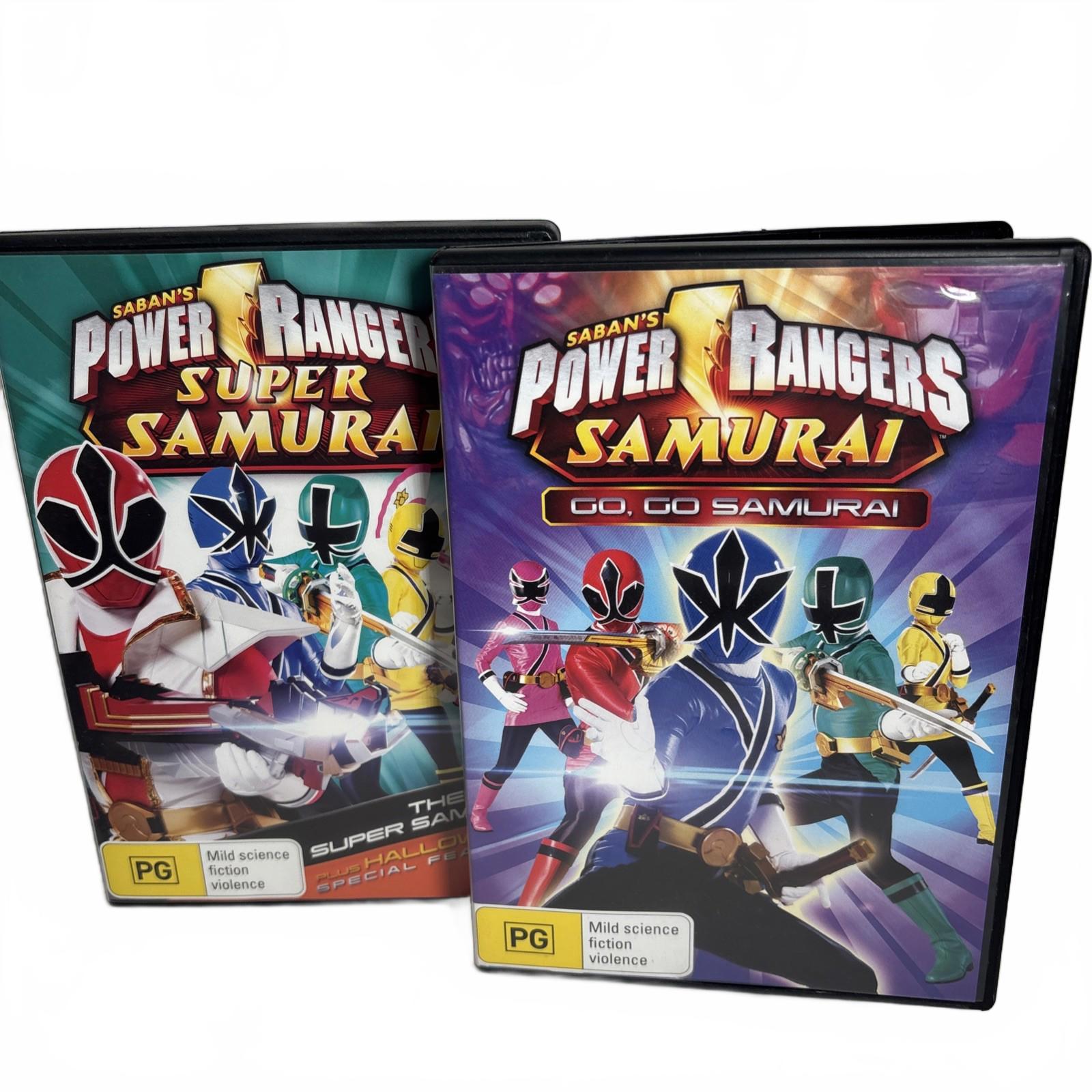Power Rangers + Halloween  Special (DVD, 2012) Go Go Samurai 2 Movie Lot - Come Sell Nearly Anything