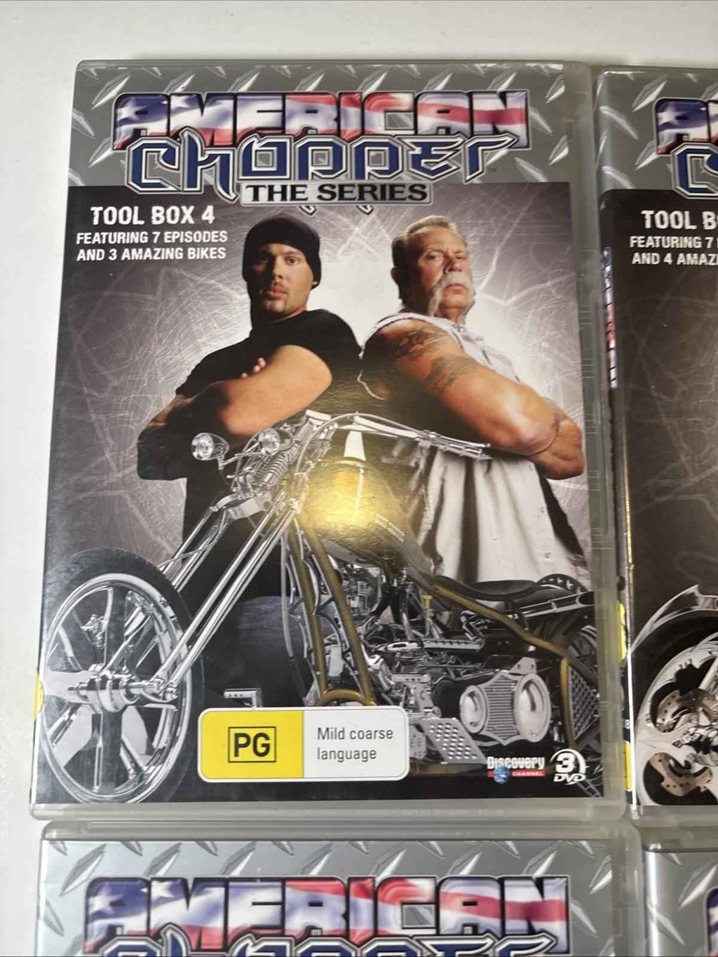 45 X American Chopper DVD Bundle Tool Box 2 4 5 6 & 10 Series Sets