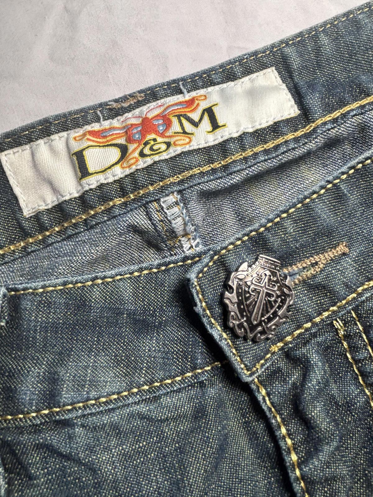 D&M Women's Straight Jeans Size 28 Denim #Vintage #WomensJeans - Come Sell Nearly Anything