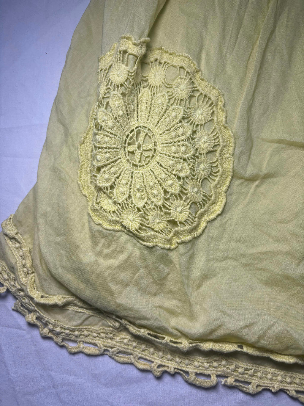 Katherine Women's Maternity Dress Size 14 Yellow Cotton - Come Sell Nearly Anything