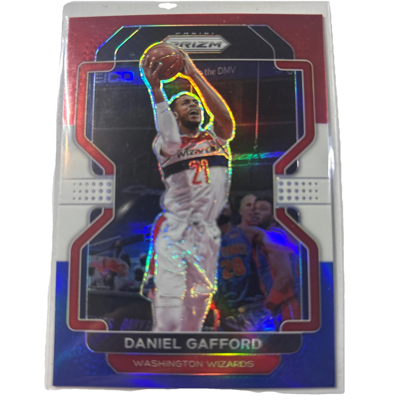 2021-22 Daniel Gafford Panini Prizm Card Washington Wizards #125