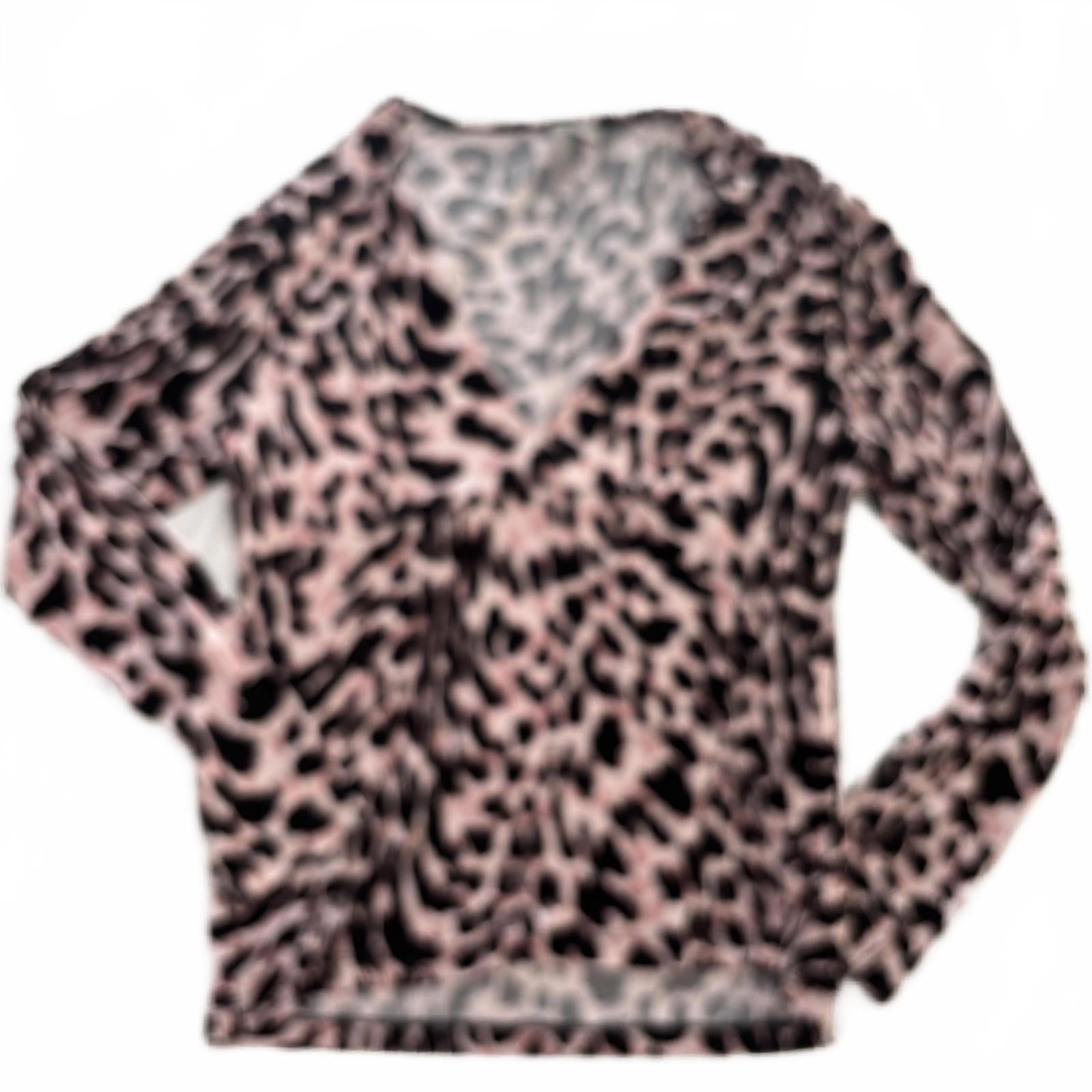 ASOS Women's Leopard Print Viscose Blouse UK 16 EU 44 US 12 - Come Sell Nearly Anything