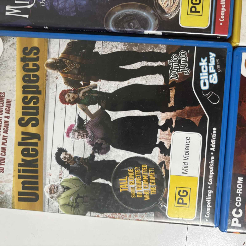 PC CD-ROM Mystery and Horror Game Collection