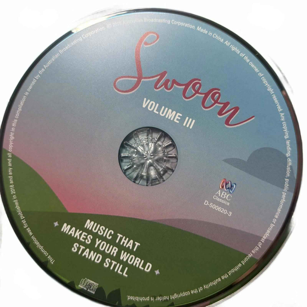 Swoon Volume III CD - Music That Makes Your World Stand Still