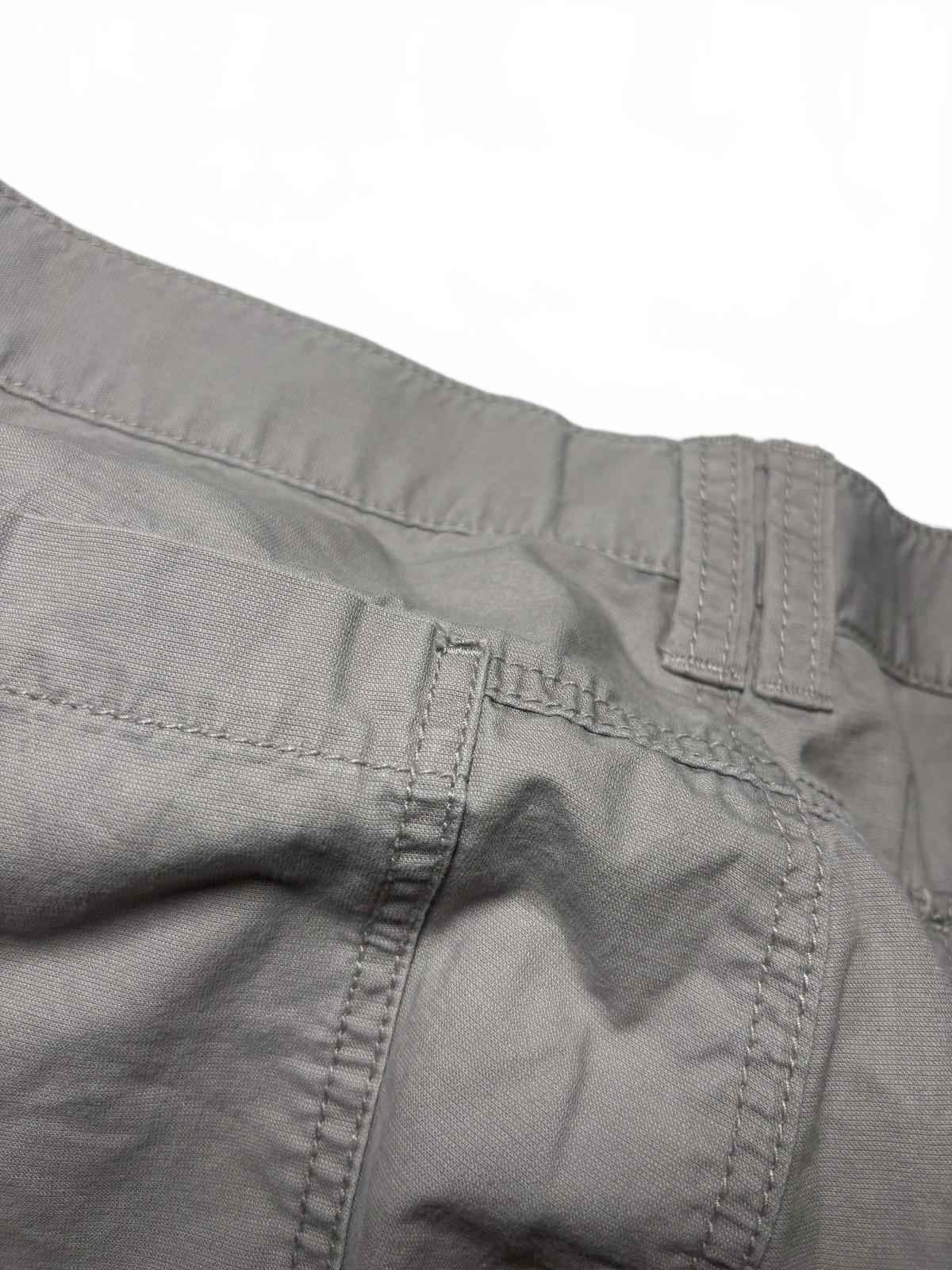 Yishion Men's Cargo Pants Size 35 Beige Cotton Casual Workwear