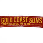 Gold Coast Suns AFL Football 2011 Member Inaugural Year Supporters Scarf. - Come Sell Nearly Anything