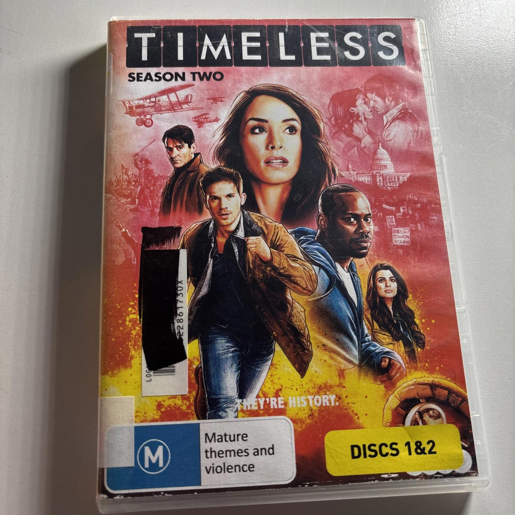 Timeless - Season 2 Complete DVD Box Set (Region 4)