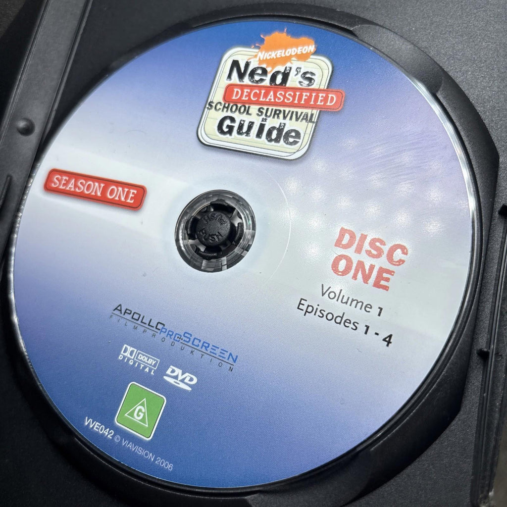 Ned’s declassified season 1 volume 1 dvd region 4 Like New - Come Sell Nearly Anything