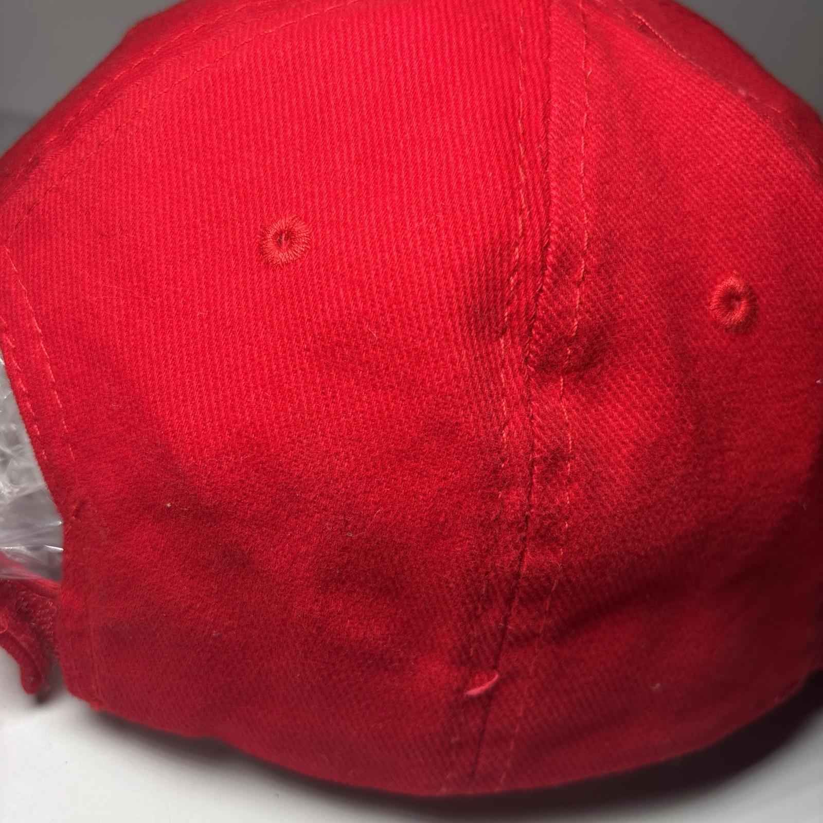 McDonalds Restaurant Yellow Arches Hamburger Red Baseball Cap Hat New OSFM 2024