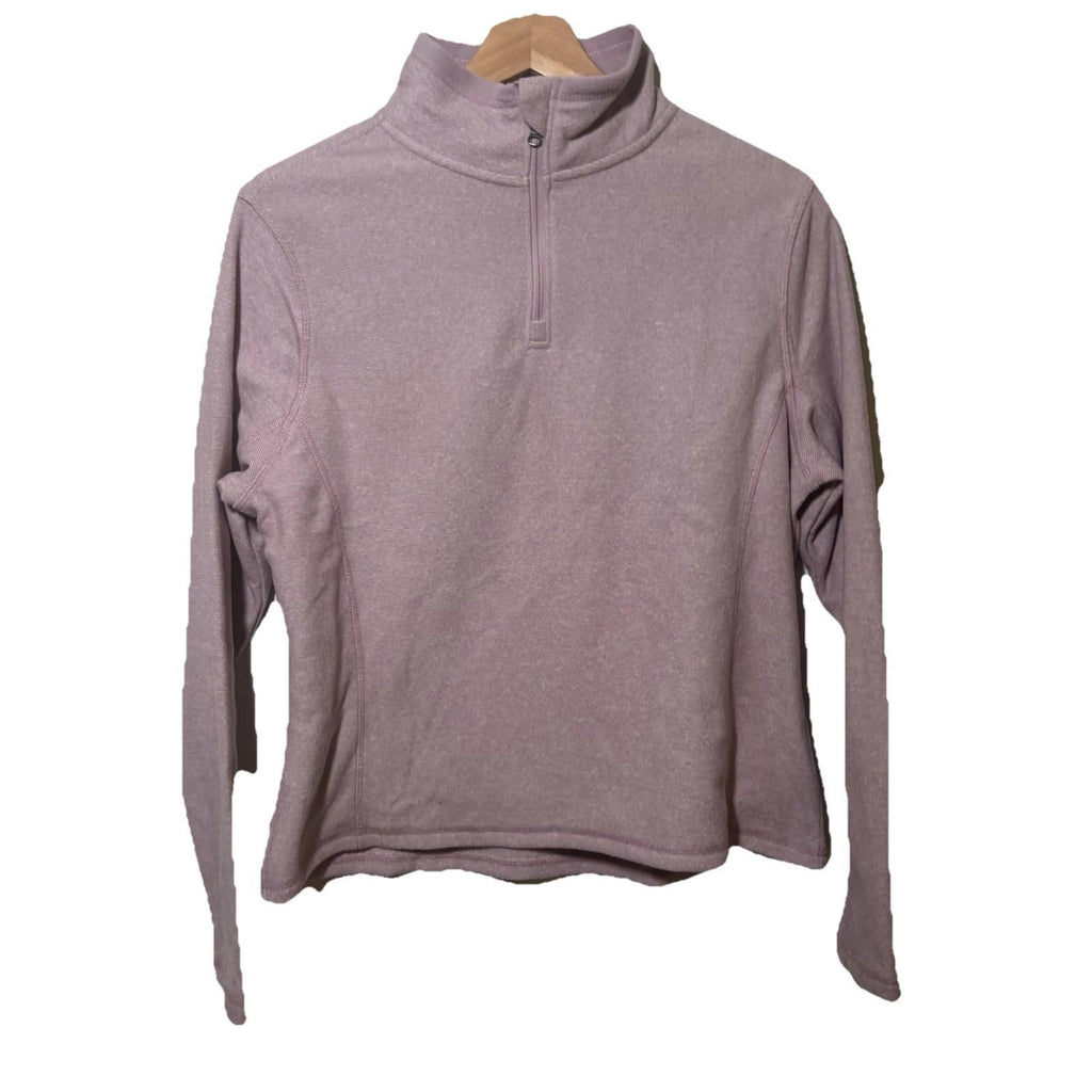 Crane Womens Large Full Zip Jacket Pink Heather Merino Wool Blend BNWT - Come Sell Nearly Anything