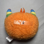 Australian Fundraising Orange Monty the Monster 4" Soft Toy Preloved
