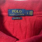 Polo Ralph Lauren Large Classic Fit Men's Polo Shirt Red #Menswear #Polos #Ralph