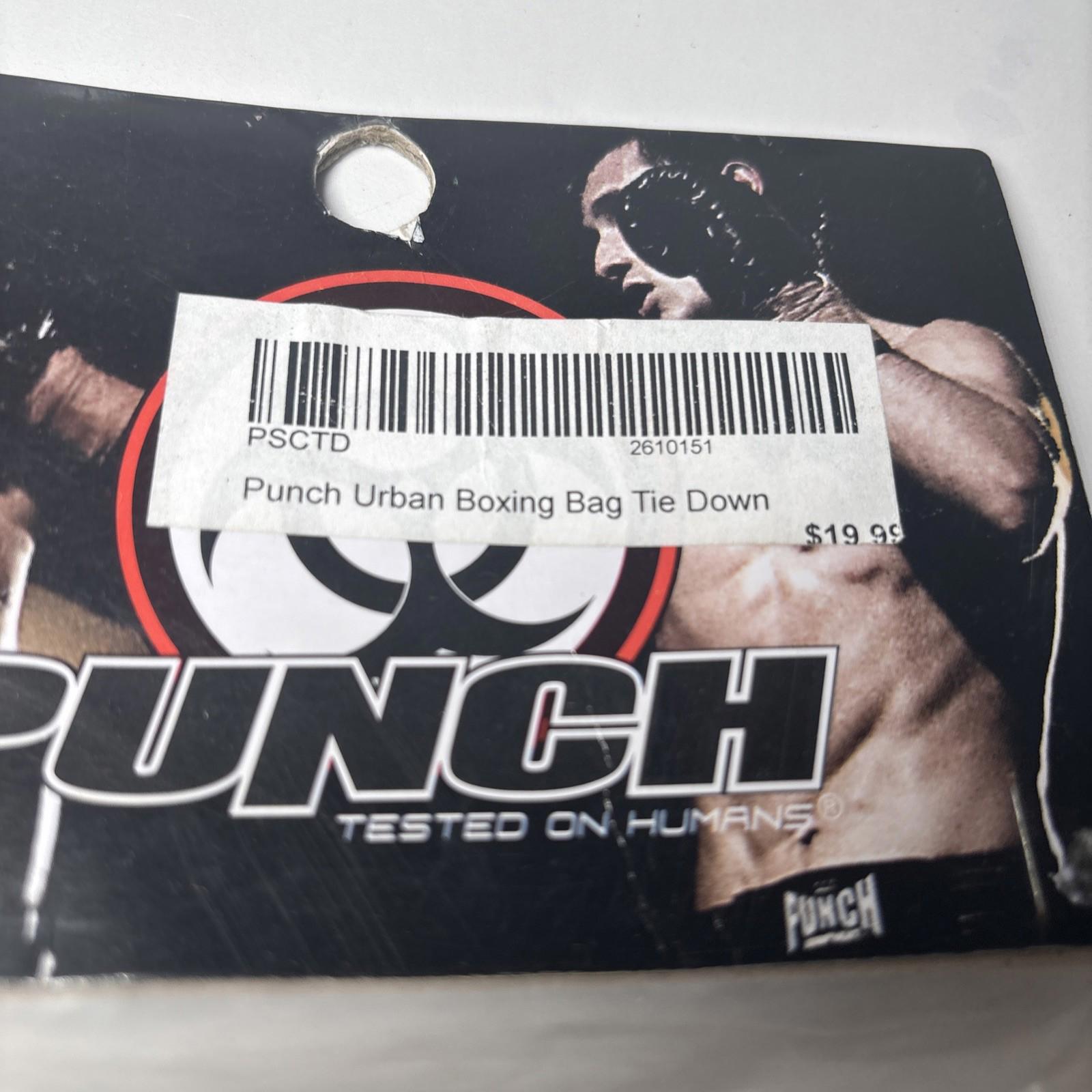 PUNCH Boxing Bag  Heavy Punching Bag Tie Down Speed Bag