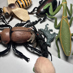 Vintage Farm Safari Domestic Wildlife Animal Bundle Plastic Toys Pretend Play