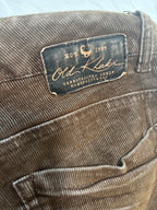 Old Khaki Women's Corduroy Pants Size Waist 40cm - Come Sell Nearly Anything