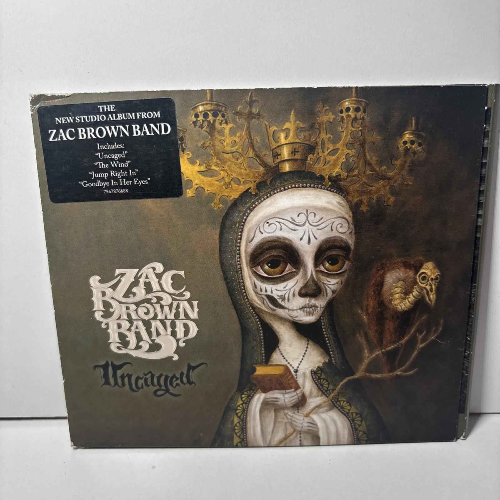 Zac Brown band Uncaged CD - AUS Seller