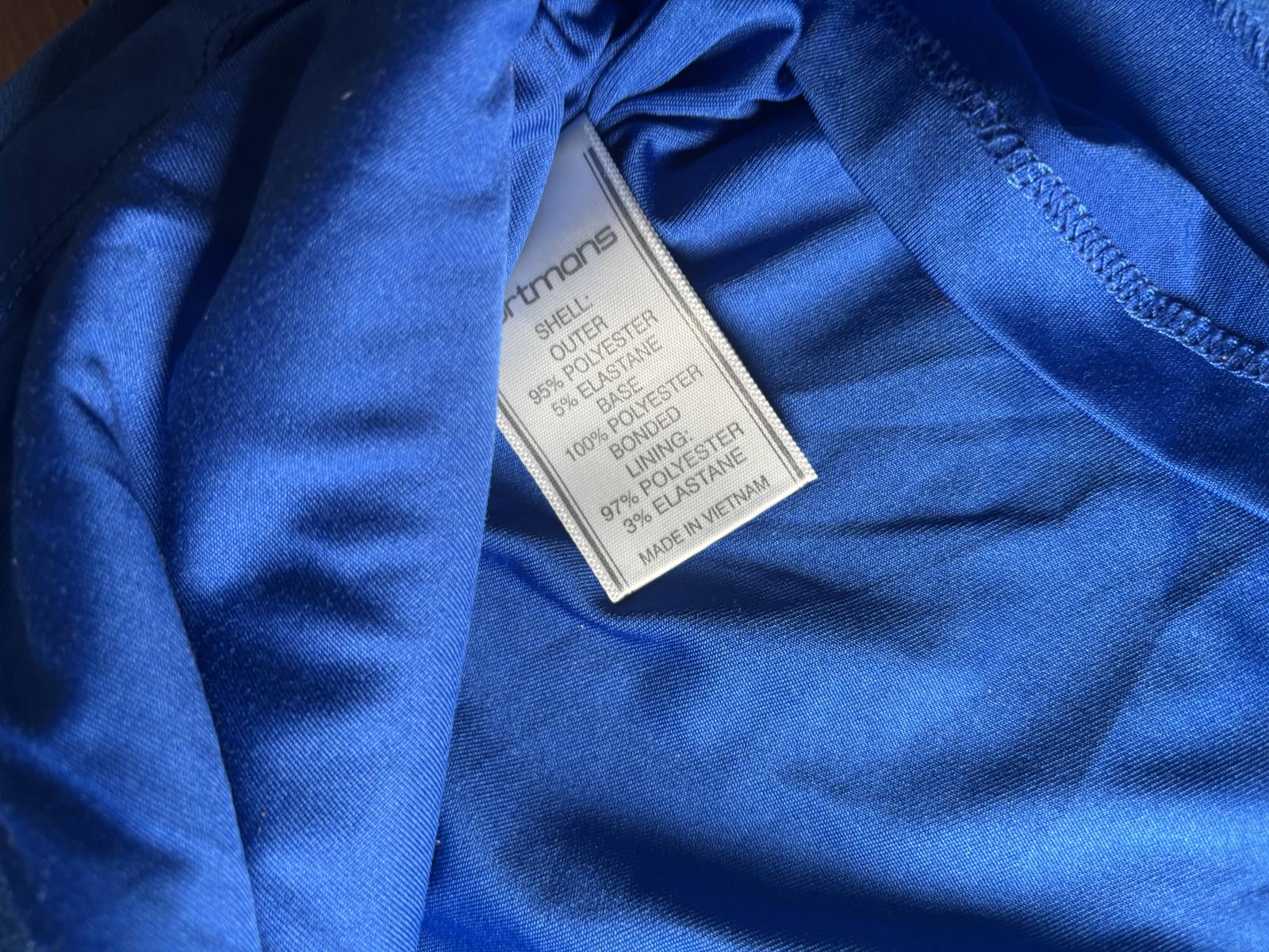 Portmans Blue Sleeveless Zip-Front Dress Size 16 - Come Sell Nearly Anything