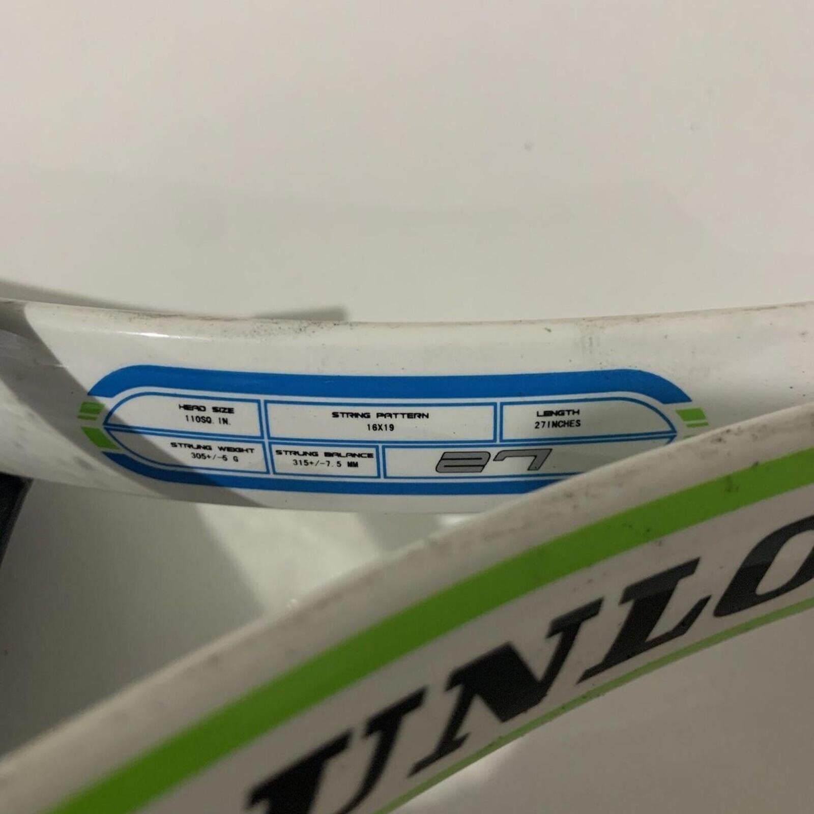 G Force 27 Series Dunlop Tennis Racquet with cover Great Condition. - Come Sell Nearly Anything