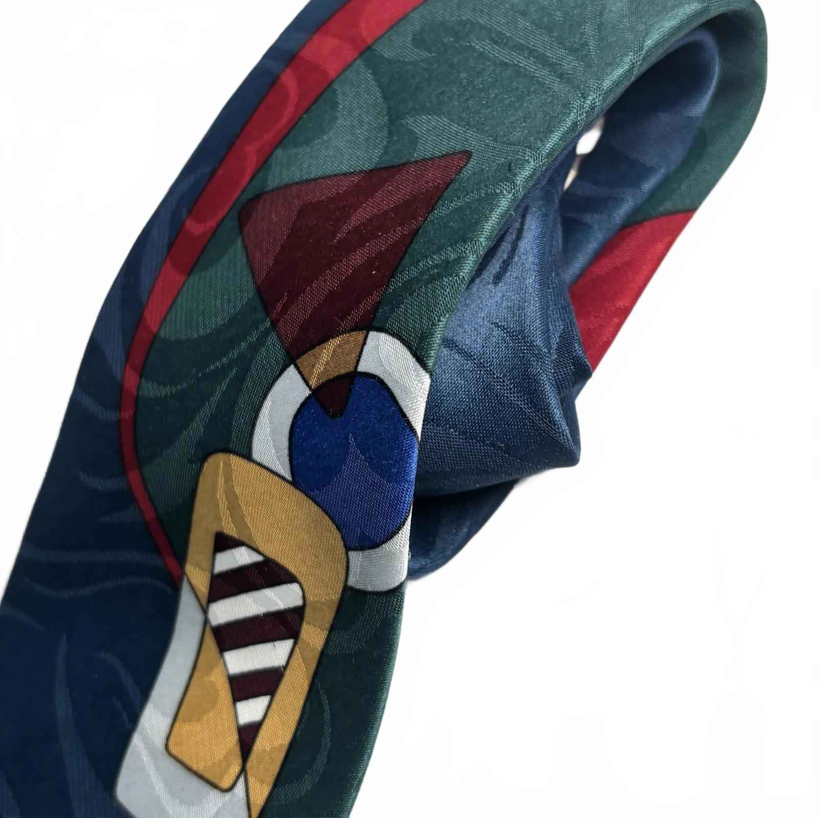 Men's Abstract Pattern Polyester Tie by Manhattan