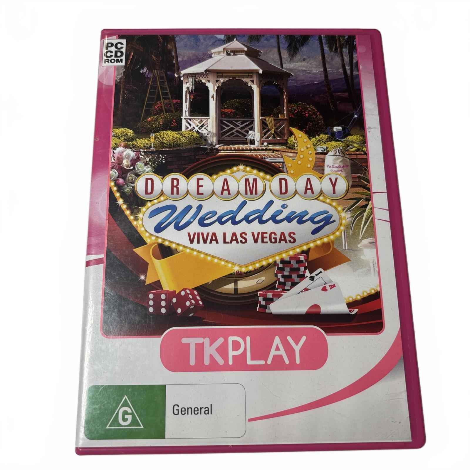 Pc - Dream Day Wedding - Viva Las Vegas (Hudden Object Game - Very Good Cond)