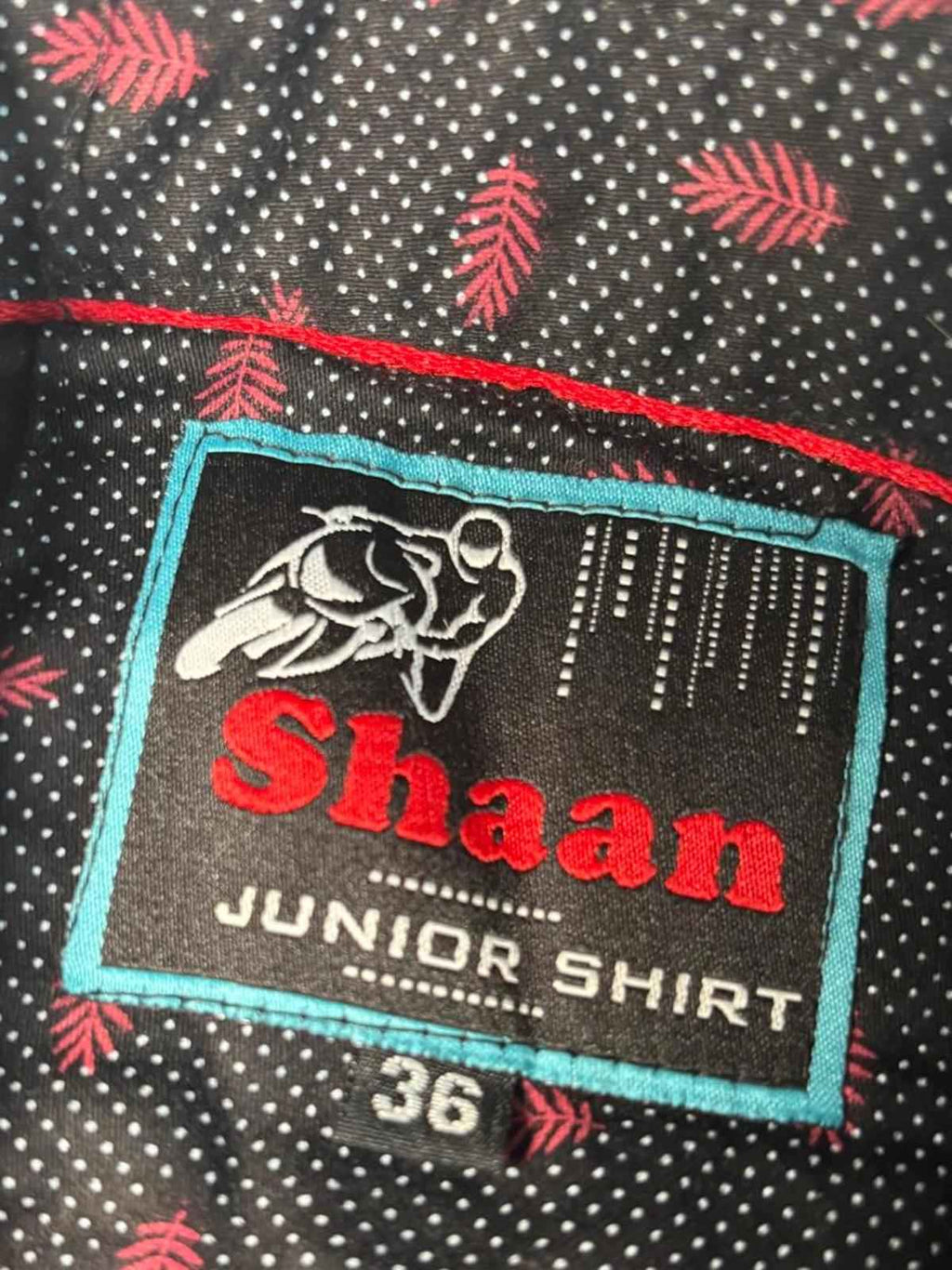 Shaan Junior Shirt Rock Star Style Size 36 Men's Casual Shirt