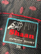 Shaan Junior Shirt Rock Star Style Size 36 Men's Casual Shirt