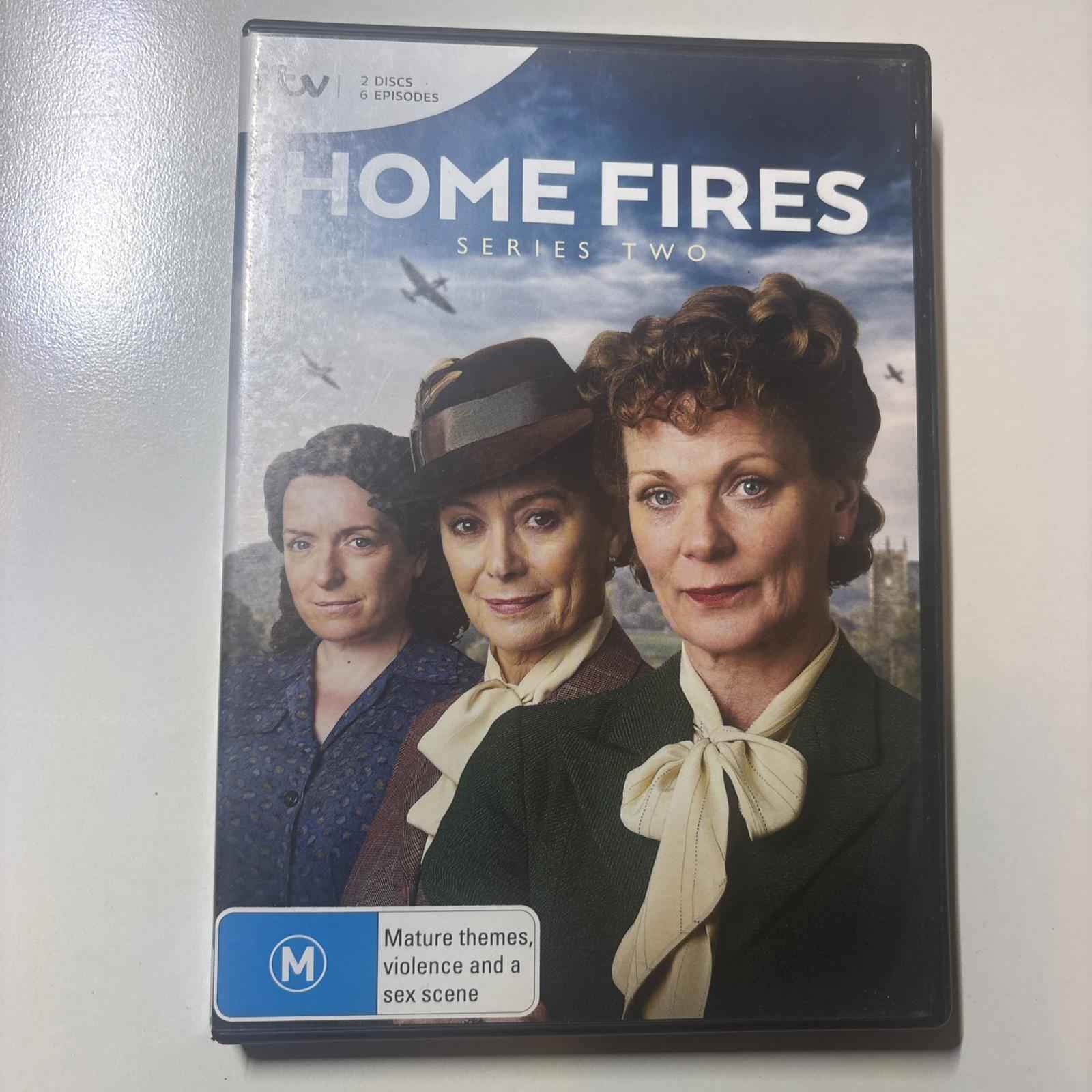 Homefires : Series 2 (2015 : 2 Disc DVD) Very Good Condition Region 4