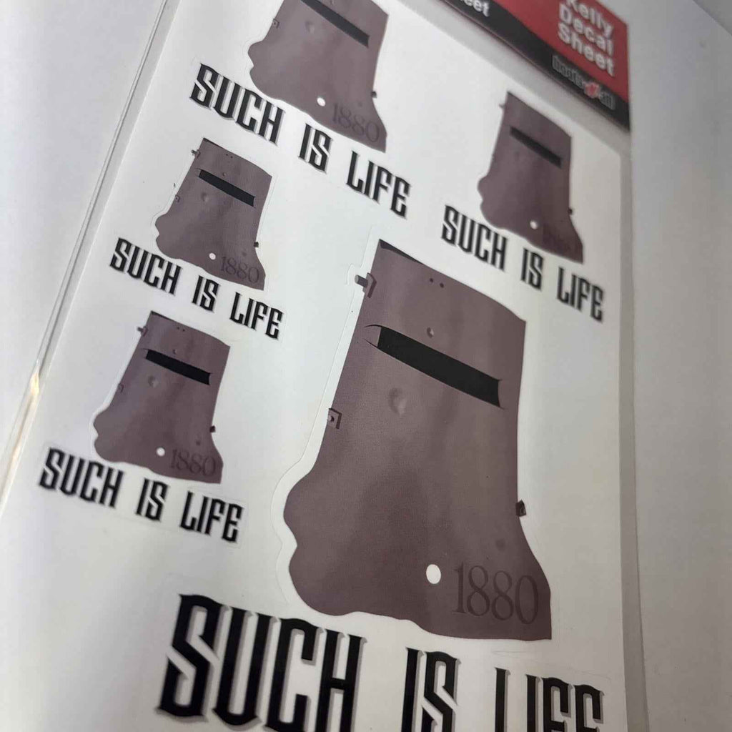 Funny Ned Kelly Outlaw Australian Bumper Sticker Set Decal Sheet Car Caravan Ute