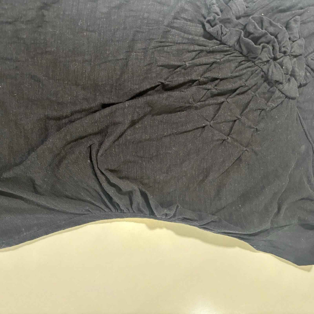 Vtg 80s 90s Black Blank Tank Top Basic Plain Sleeveless MIX Medium