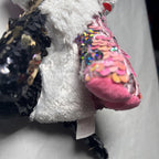 Ty Beanie Boos Flippables 6" MALIBU the Color Changing Sequins Cat Plush