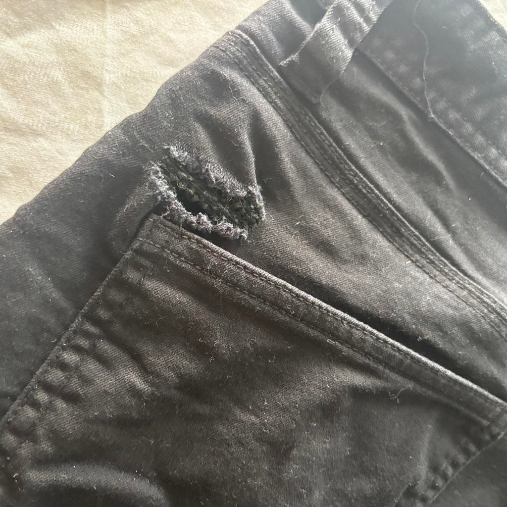 Eddie Bauer Black Casual KFC Pants Costume or Replacement Size 10 Near Mint