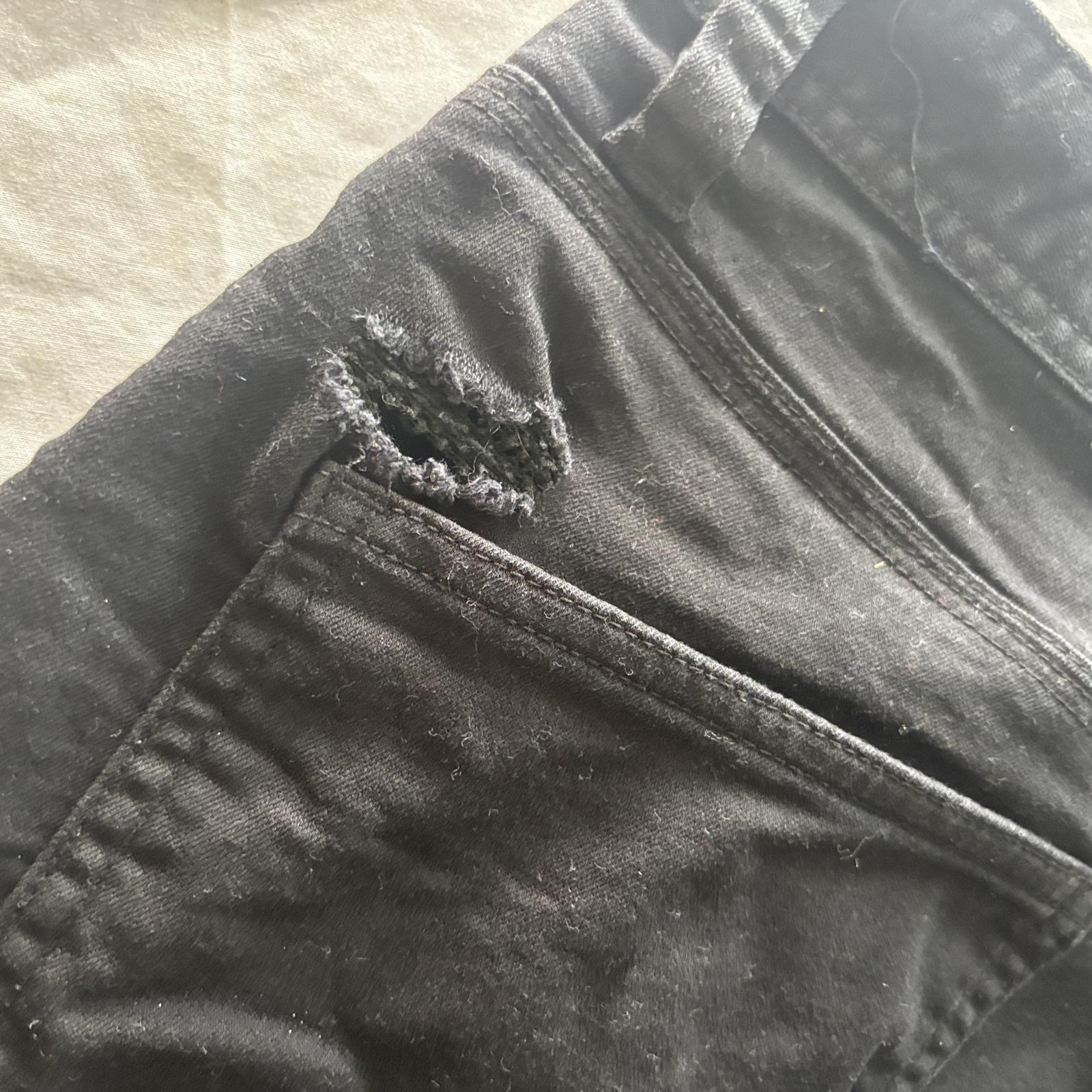 Eddie Bauer Black Casual KFC Pants Costume or Replacement Size 10 Near Mint