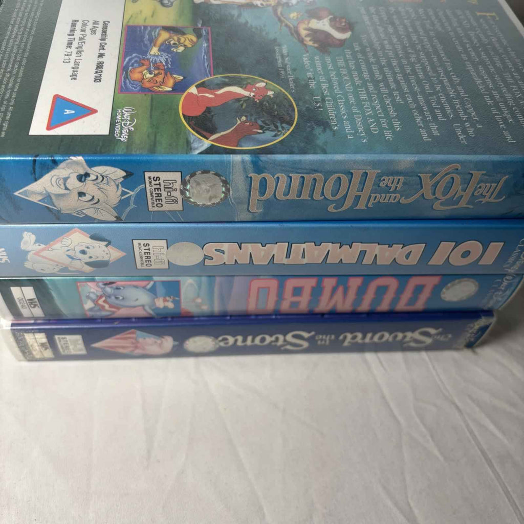 Walt Disney Classics DVD Set - Dumbo, The Sword in the Stone, 101 Dalmatians, &
