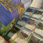 Woolworths Ancient Animals Activities And Collector's Album Complete Full Set.