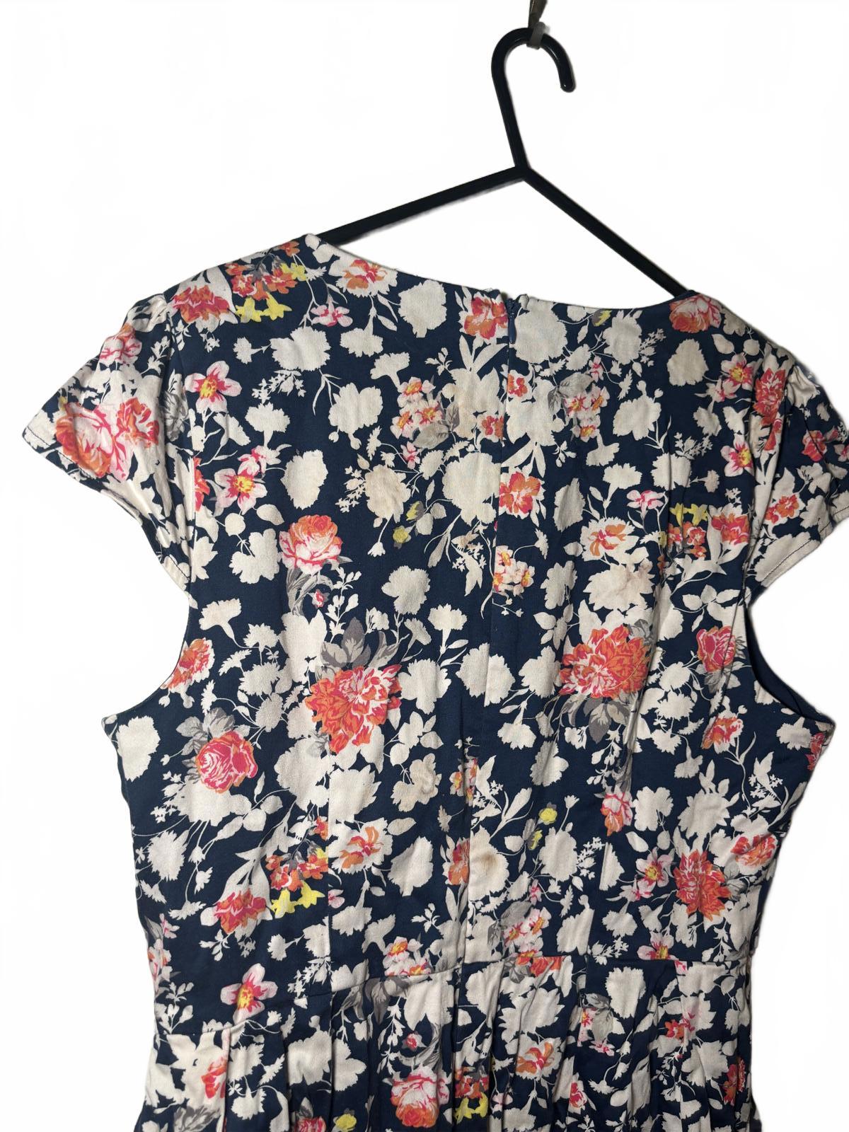 Portmans Floral Print Women's Dress Size 12 - Come Sell Nearly Anything