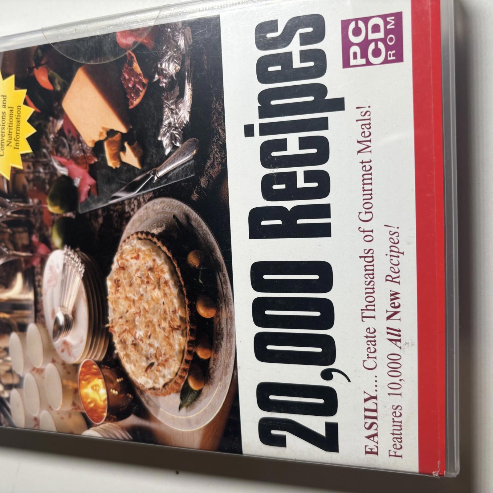 Vintage 20,000 Recipes (Windows, 2000, COSMI,)