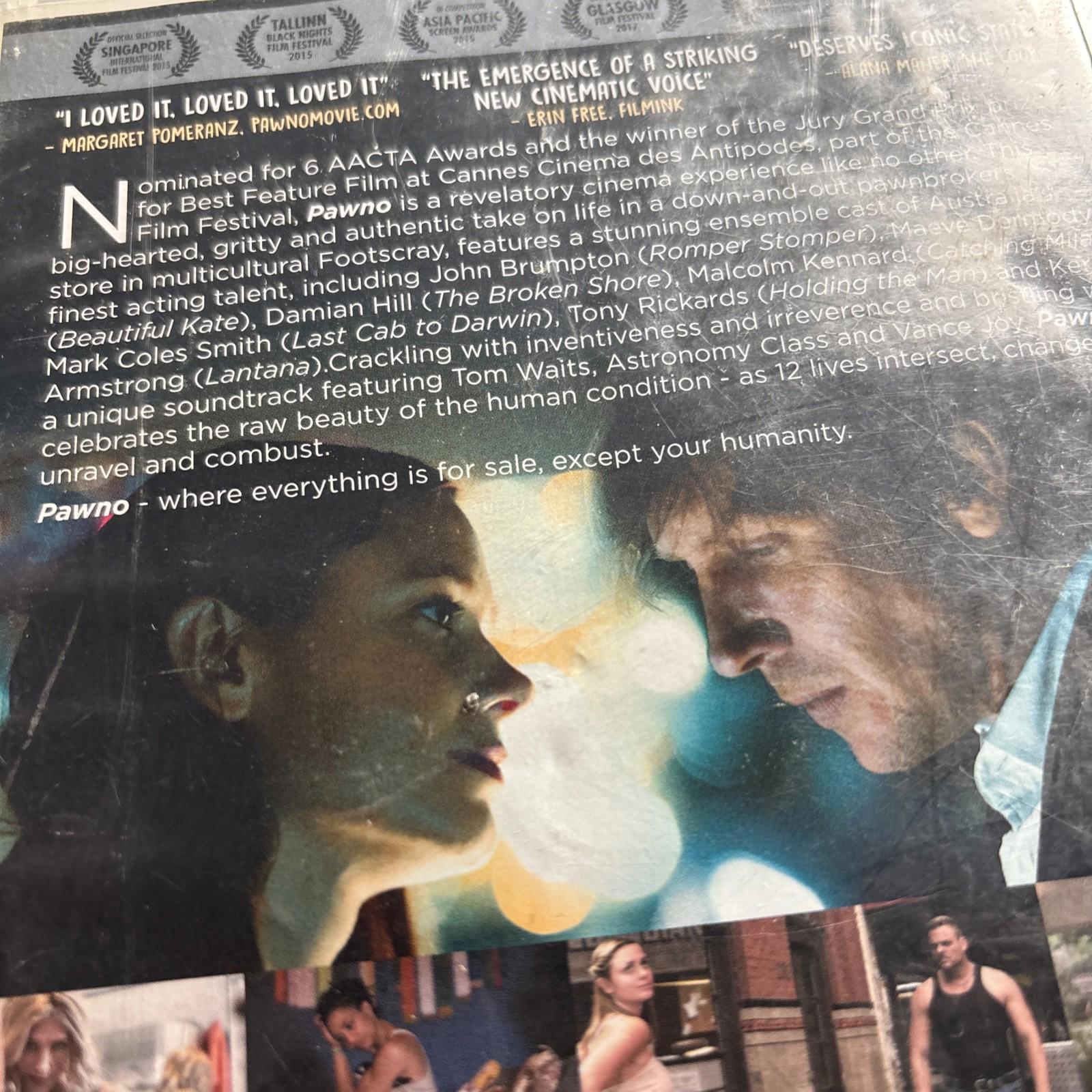 PAWNO (2015) DVD - VGC - AUSTRALIAN DRAMA - REGION 4 - RARE OOP