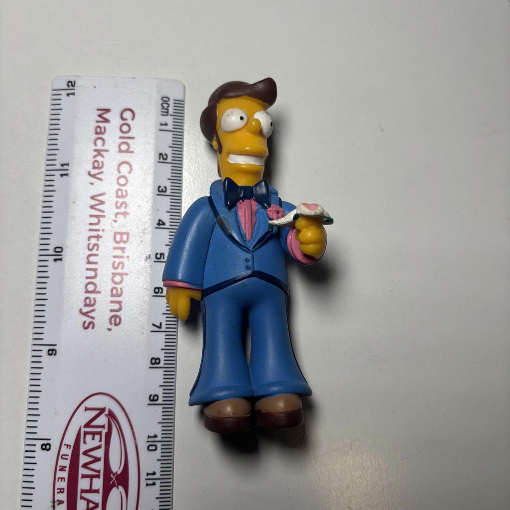 Young Prom Date Homer Fox 2006 Simpsons Figure 3.5" / 90mm Tall Good Condition