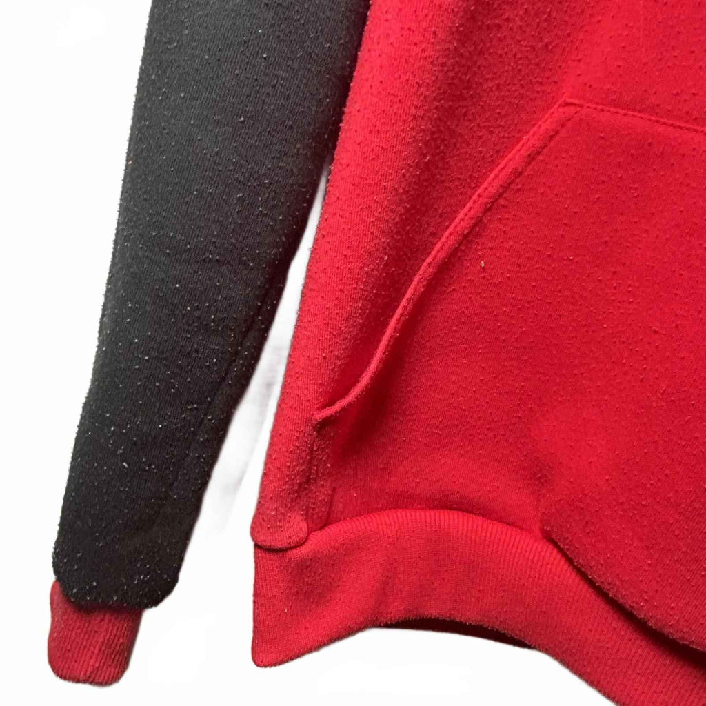 Men's Chicago 23 small Red and Black Hoodie Sweatshirt